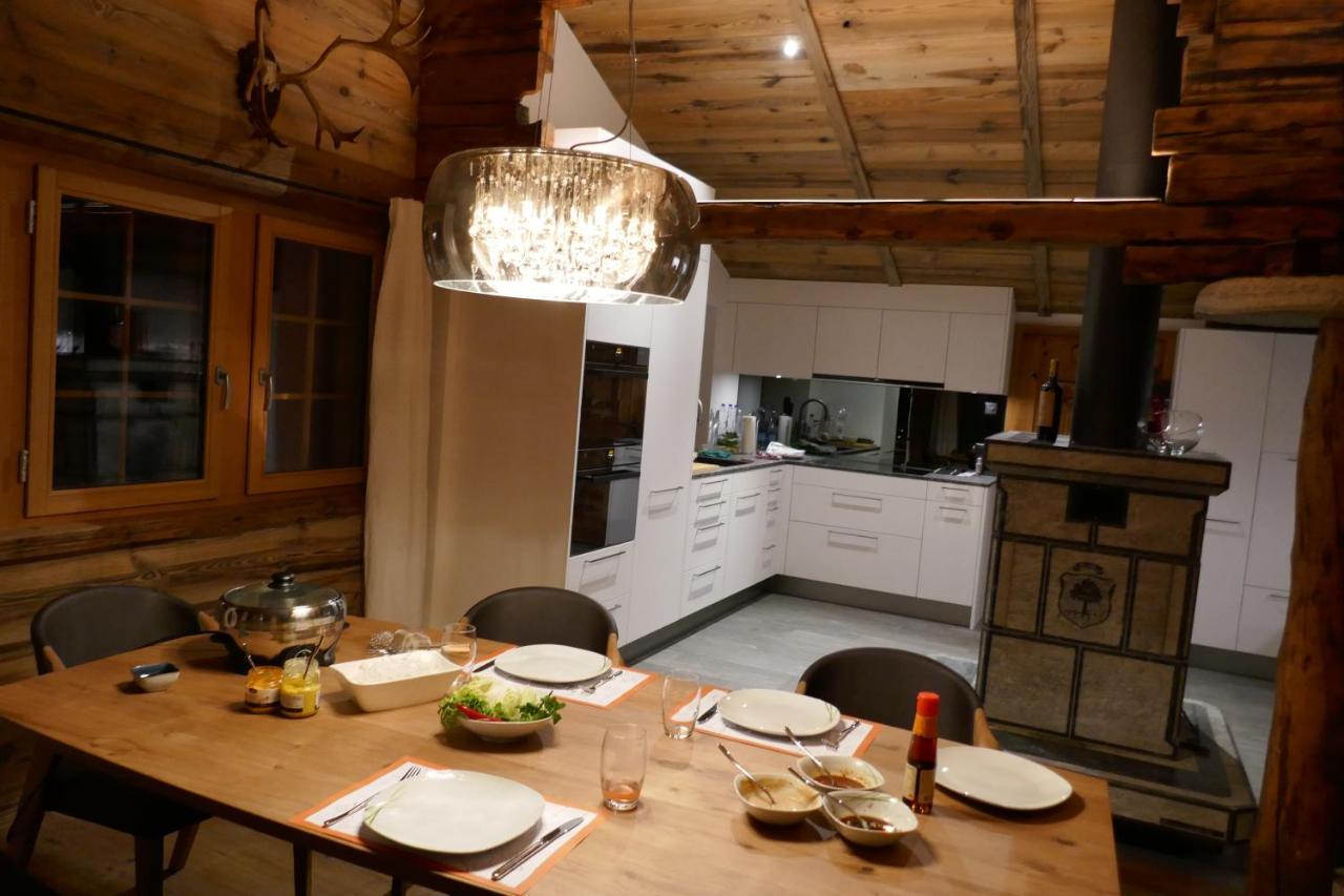 Chalet Birkhahn Saas-Fee Exterior foto