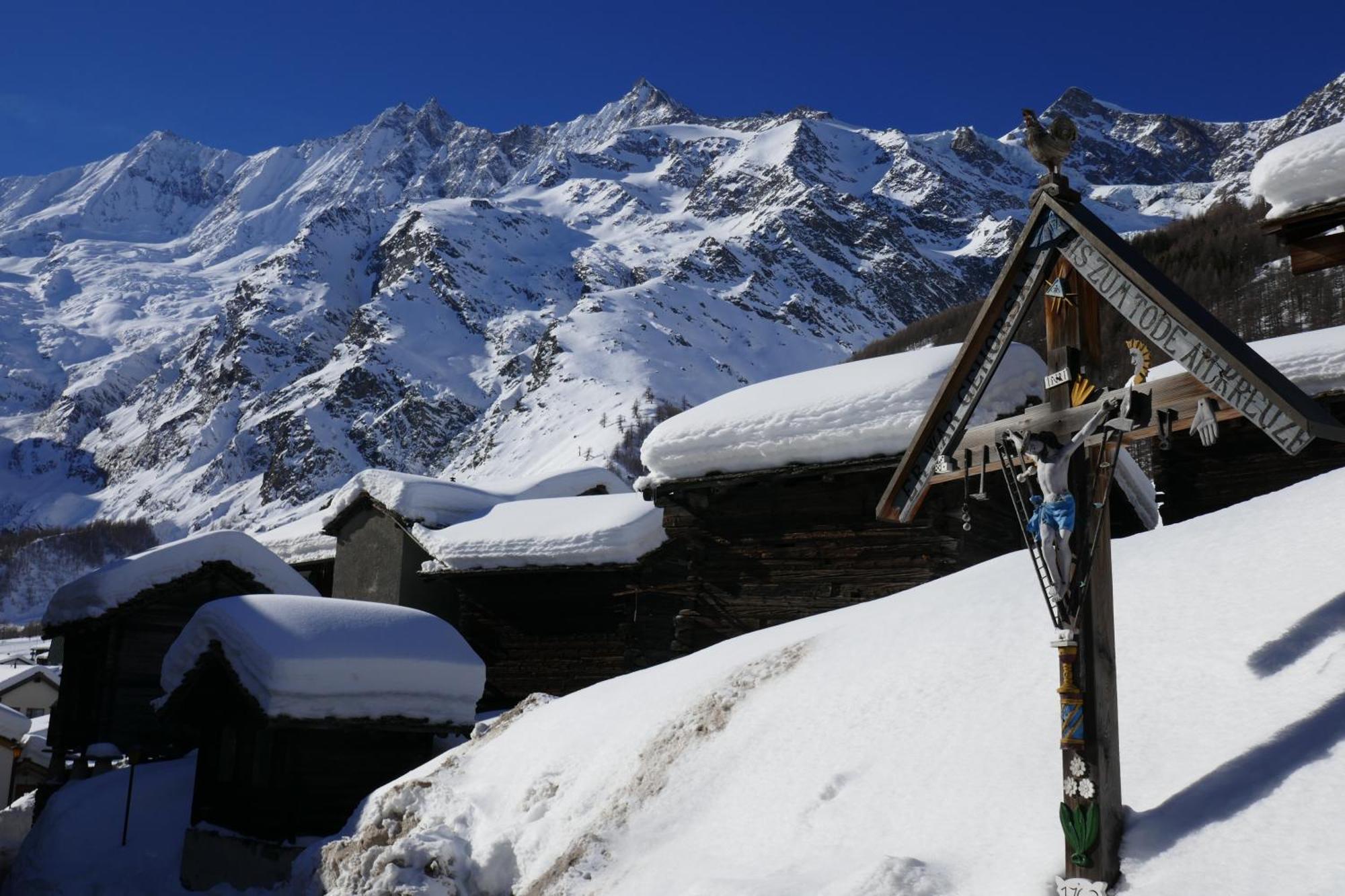 Chalet Birkhahn Saas-Fee Exterior foto