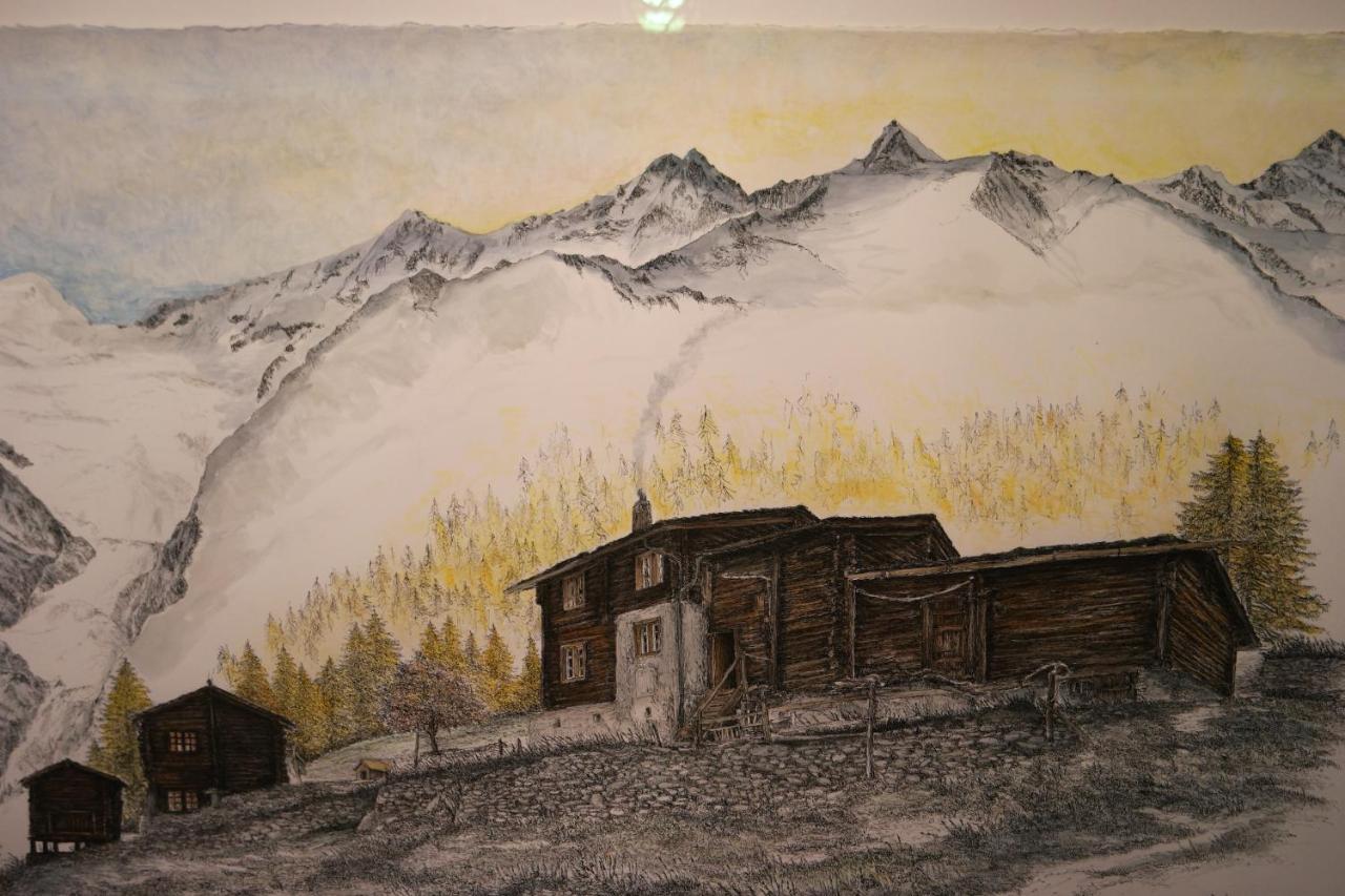 Chalet Birkhahn Saas-Fee Exterior foto