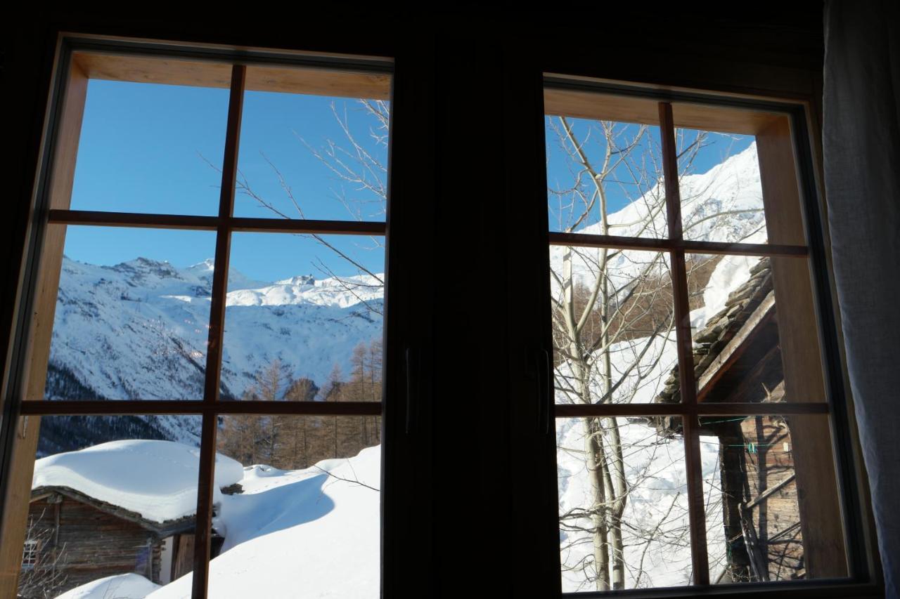 Chalet Birkhahn Saas-Fee Exterior foto