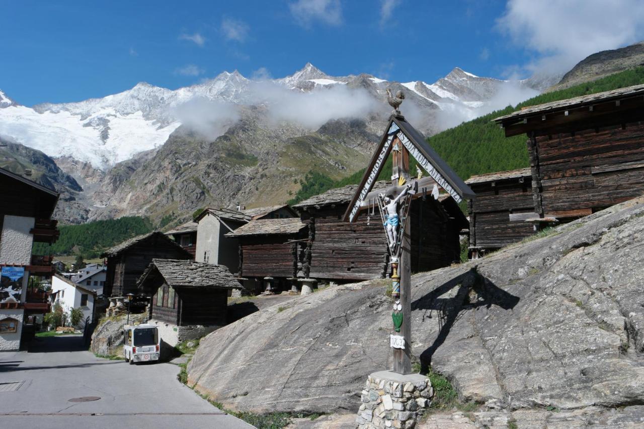 Chalet Birkhahn Saas-Fee Exterior foto
