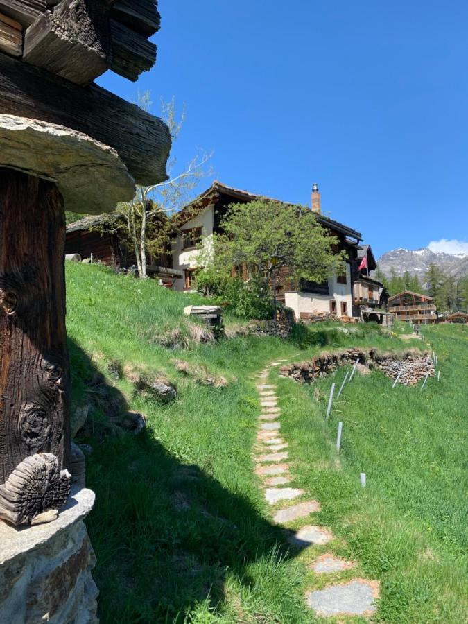 Chalet Birkhahn Saas-Fee Exterior foto