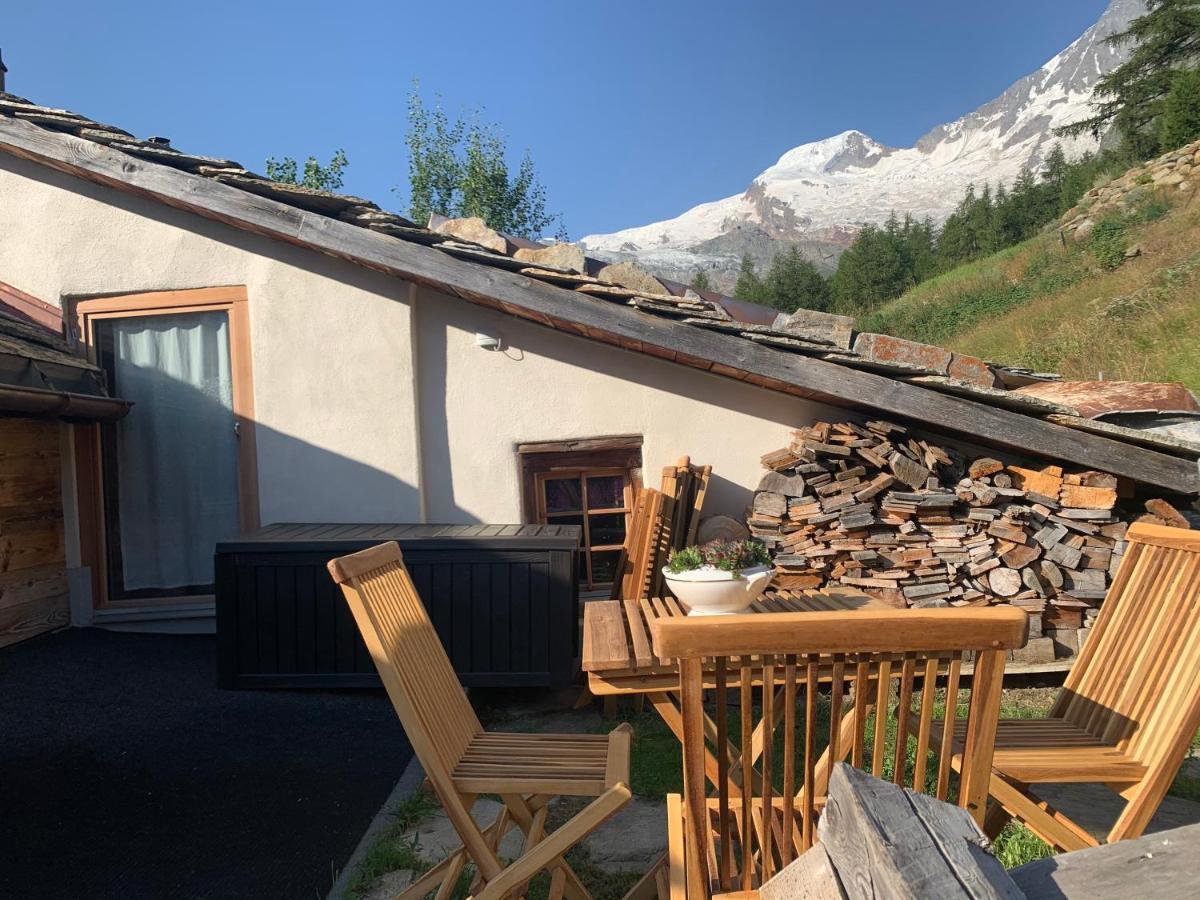 Chalet Birkhahn Saas-Fee Exterior foto