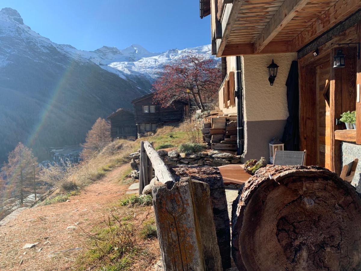 Chalet Birkhahn Saas-Fee Exterior foto
