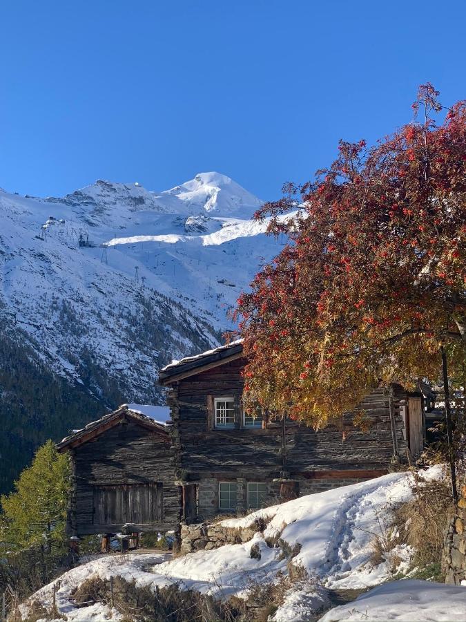 Chalet Birkhahn Saas-Fee Exterior foto
